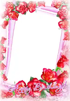 Inskriptionen på ramen: Grattis Med födelsedag! Inskriptionen på ramen: Grattis Med födelsedag!