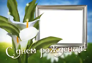 Inskriptionen på ramen: Grattis Med födelsedag! Inskriptionen på ramen: Grattis Med födelsedag!