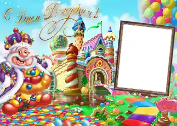 Inskriptionen på ramen: Grattis Med födelsedag! Inskriptionen på ramen: Grattis Med födelsedag!