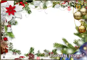 Inskriptionen på ramen: Gott Nytt År!