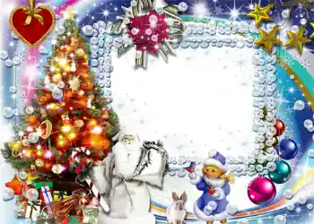 Foto Effekt från kategori Vykort till nyår № 1445