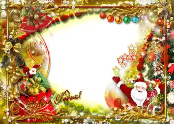 Inskriptionen på ramen: Gott Nytt År!