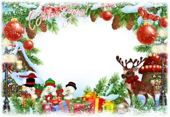 Inskriptionen på ramen: Gott Nytt År!