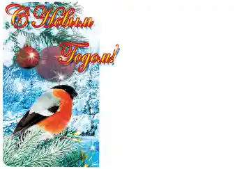 Inskriptionen på ramen: Gott Nytt År!