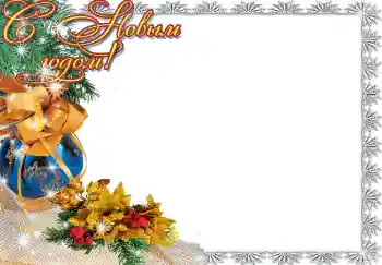 Inskriptionen på ramen: Gott Nytt År!