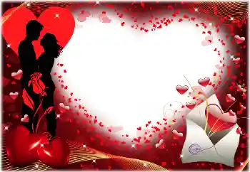 Inskriptionen på ramen: Kiss Day