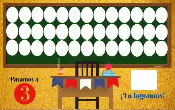 Inskriptionen på ramen: Our class