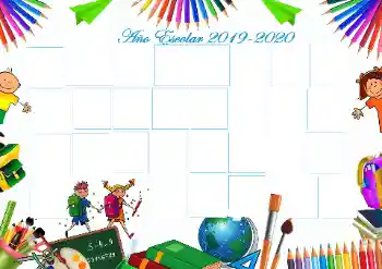 Inskriptionen på ramen: Our class