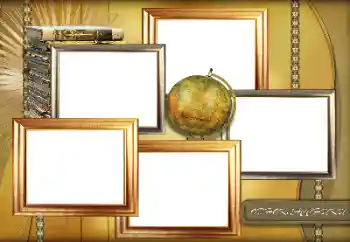 Inskriptionen på ramen: School