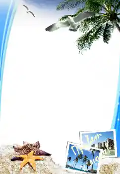 Inskriptionen på ramen: Привет с моря