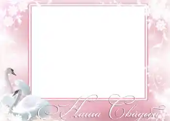 Inskriptionen på ramen: Vårt bröllop Inskriptionen på ramen: Vårt bröllop