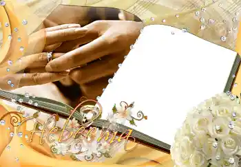 Inskriptionen på ramen: Bride Inskriptionen på ramen: Bride