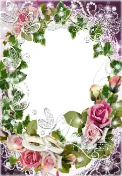 Inskriptionen på ramen: I love you Inskriptionen på ramen: I love you