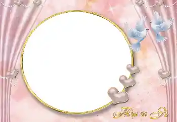 Inskriptionen på ramen: Vårt bröllop Inskriptionen på ramen: Vårt bröllop