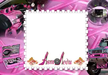 Inskriptionen på ramen: Авто леди. Inskriptionen på ramen: Авто леди.